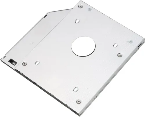 Vista 8 de Bahía óptica 2nd SATA HDD disco duro Caddy CD DVD-ROM para portátil portátil 0.374 in/ 0.500 in para elegir