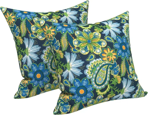 Vista 114 de LVTXIII - Juego de fundas para cojines de sofá o sillón de exteriores, para lumbar, no se decoloran, 2 unidades de 12" x 20", con relleno, estampado