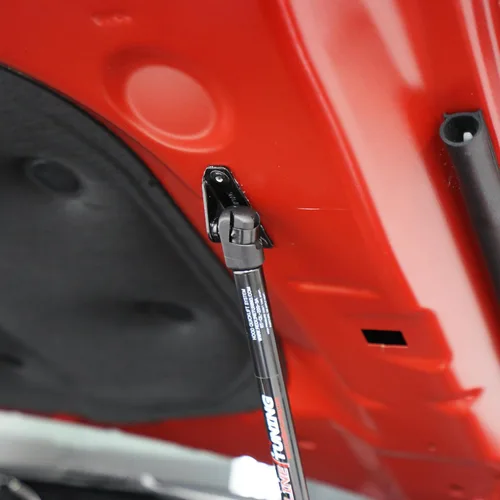 Vista 2 de Redline Tuning 21-11036-02 - Puntales de capó QuickLIFT Plus compatibles con Ford Explorer 2020+ (todos los componentes negros)
