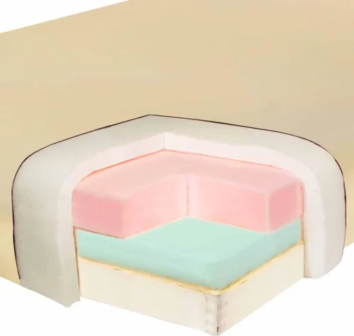 Vista 4 de Master Massage Del Ray Pro - Mesa de masaje portátil de 30 pulgadas, color arena, lujosa con cojín de espuma de 3 pulgadas de grosor