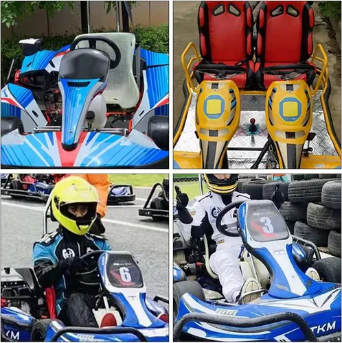 Vista 7 de EKDJKK Go-Kart - Volante universal de 11.811 in para interior de vehículo, 3 radios, accesorios de hardware Lassic duraderos para Go Kart, repuesto