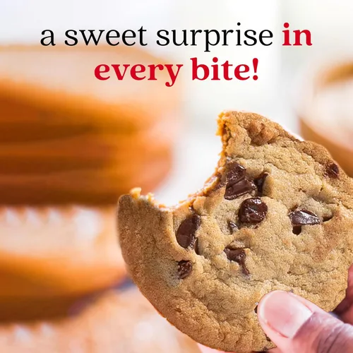 Vista 9 de Galletas de chocolate con chispas sin gluten y brownies de DAVID'S COOKIES - Postres de panadería gourmet ideales para un delicioso regalo de comida