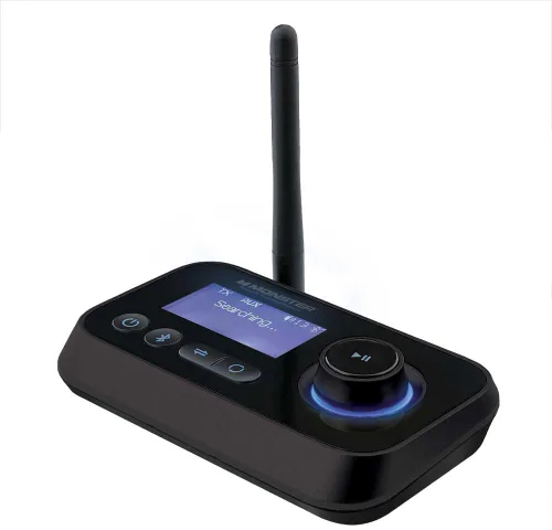 Vista 8 de Transmisor y receptor Bluetooth Monster, adaptador de audio Bluetooth 2 en 1, transmisión a/desde dispositivos no Bluetooth, transmisión de TV a 2