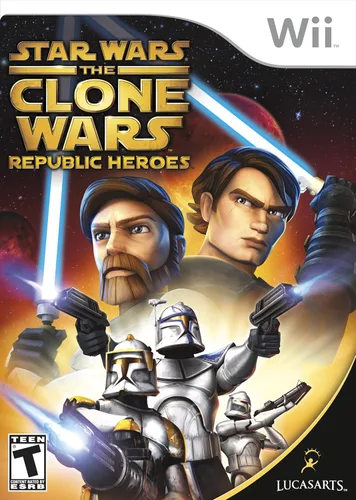 Star Wars the Clone Wars Republic Heroes - Nintendo Wii