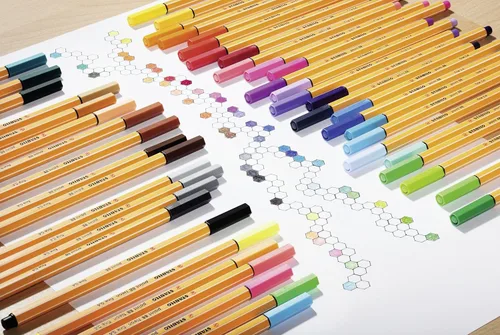 Vista 7 de Fineliner - STABILO Point 88 Arty Rollerset de 25 colores surtidos
