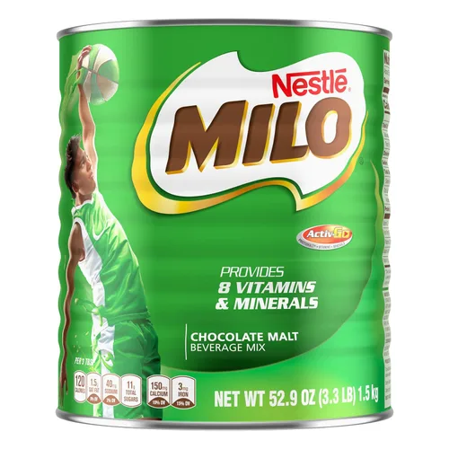 Milo Mezcla de Bebida de Malta de Chocolate Lata de 3.3 Libras