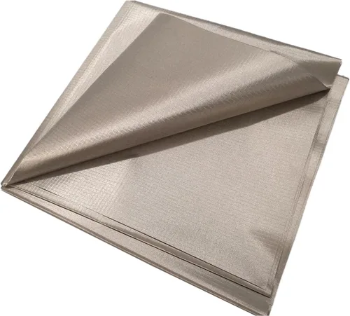 Vista 7 de Amradield Bloque EMF RFID EMI RF Blindaje Conductivo Cobre Níquel Tela para Medidor Inteligente Bloqueo RF Plaid Ripstop Tipo 78"x43" pulgadas