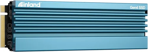INLAND de 1 TB Gaming Performance Plus NVMe, unidad de estado sólido SSD interna para juegos con disipador de calor, optimizada para PS5 - Gen4