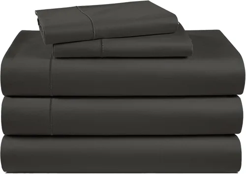 Vista 108 de LANE LINEN - Sábanas individual 100% algodón egipcio suave, cómodo y grueso de calidad de hotel, costuras reforzadas totalmente elásticas, sin