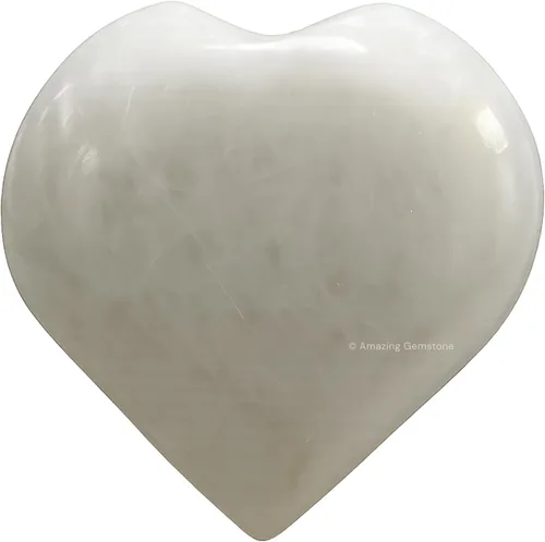 Vista 49 de Piedra de palma de corazón de cristal de nuummita - Piedra de preocupación de bolsillo para masaje, para equilibrar naturalmente los chakras