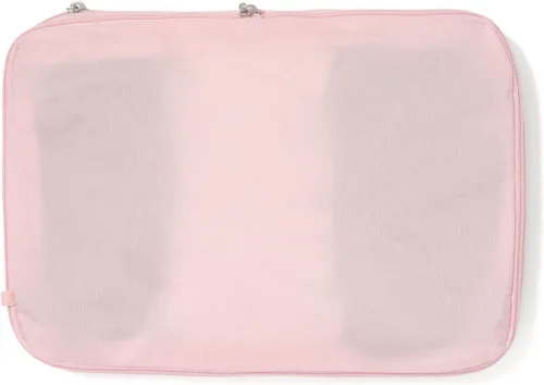 Vista 8 de Baggallini Juego de 3 cubos de compresión - Cubos de compresión ligeros para viajes, BOLSA ROSA, Talla única