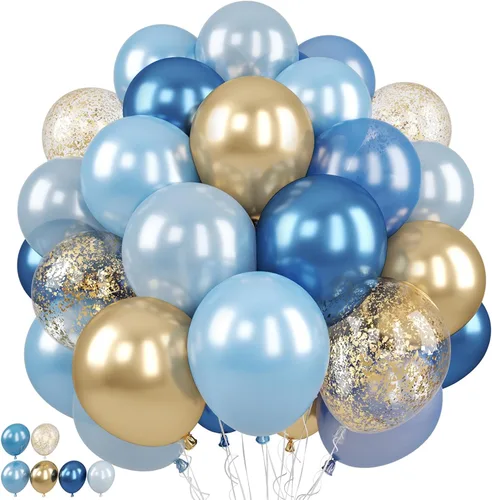 Vista 20 de Globos verdes y marrones, 50 piezas de 12 pulgadas, globos de camuflaje verde caqui negro marrón, globo de confeti verde esmeralda oscuro