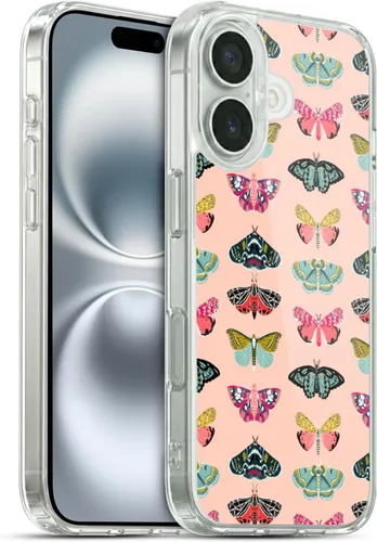 Vista 18 de Head Case Designs Andrea Lauren Design Girl Power Lady - Funda de gel con licencia oficial [protección de grado militar] compatible con Apple iPhone