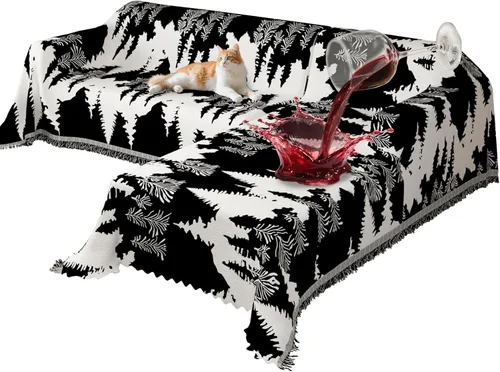 Vista 20 de Fundas de Sofá Seccional para Sofá Seccional 100% Impermeable Funda de Sofá en Forma de L Manta Amigable para Perros y Mascotas 2 piezas de Chenille