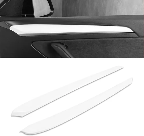 Vista 20 de x xotic tech Cubierta de panel de consola central con patrón de fibra de carbono brillante, compatible con Tesla Model 3 2017 2018 2019 2020 2021