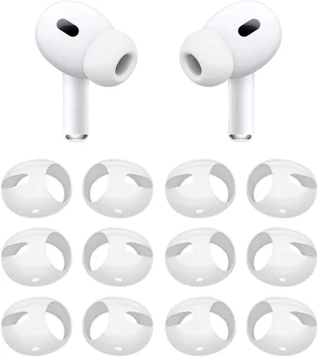 ALXCD Fit in Case Eartips - Auriculares compatibles con AirPods Pro 2 de 2ª generación 2022, fundas antideslizantes de silicona para los oídos,