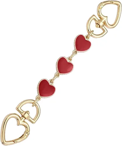 Vista 5 de AGEN KGEN Cadena extensora de correa para bolso de mano para mujer, exquisita correa de cadena de repuesto