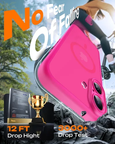 Vista 1099 de TOCOL Funda para iPhone 11, compatible con Magsafe, protección completa de cámara, imanes integrados, protección contra caídas, funda translúcida