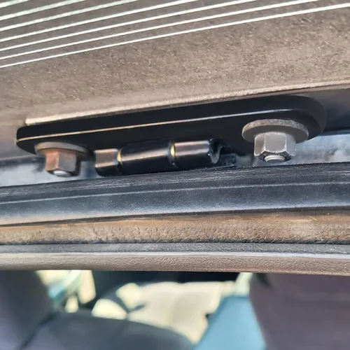 Vista 5 de KUAFU Bisagras de escotilla trasera compatibles con Chevy Chevrolet Camaro/Pontiac Firebird 1982-1992 par de electroforesis de aluminio