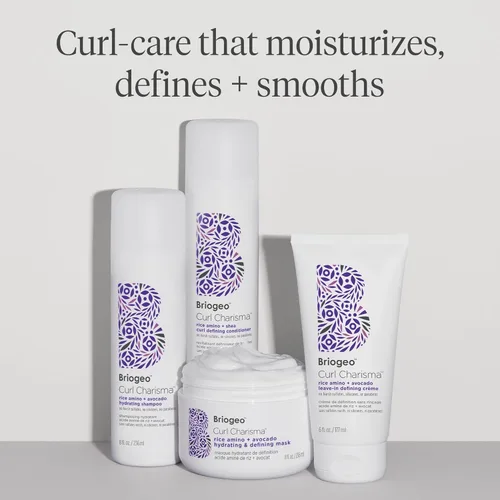 Vista 7 de Briogeo Curl Charisma Acondicionador hidratante, define e hidrata el cabello ondulado, rizado y rizado, vegano, sin falatos ni parabenos