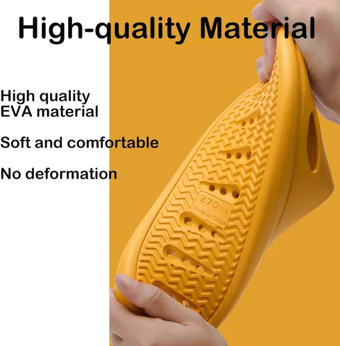 Vista 5 de Shower Shoes Quick Drying Non-Slip Comfortable Men Women House Slippers Pool Slides Lightweight Beach Sandals with Drain Holes