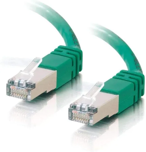 Vista 97 de C2G Legrand - Cable Ethernet Cat5e, cable de conexión Cat5e blindado sin enganches, cable de conexión de red azul, cable de conexión de red Ethernet