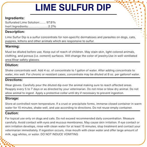 Vista 9 de Healthy Paw Life - Dip de azufre de lima - Cuidado de mascotas para la picazón y la piel seca - Fórmula Xtra Strength - Solución segura para perros