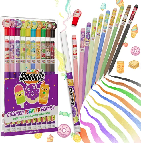 Lápices de color Smencils (10 unidades), Total 1