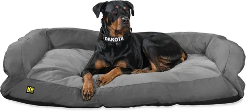 Vista 20 de K9 Ballistics Tough Bolster Cama Sofá Almohada Anidable para Perros para Razas Toy y Extra Pequeñas - Duradera, Resistente al Agua con Funda