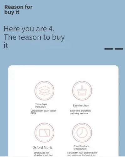 Vista 7 de Bolsa térmica reutilizable expandible grande con aislamiento, bolsa de almuerzo resistente duradera a prueba de fugas, para hombres y mujeres