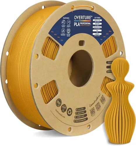 Vista 42 de OVERTURE Filamento Super PLA+ de 0.069 pulgadas, dureza mejorada PLA Plus, filamento de impresora 3D de dureza profesional de 2.2 libras, alta