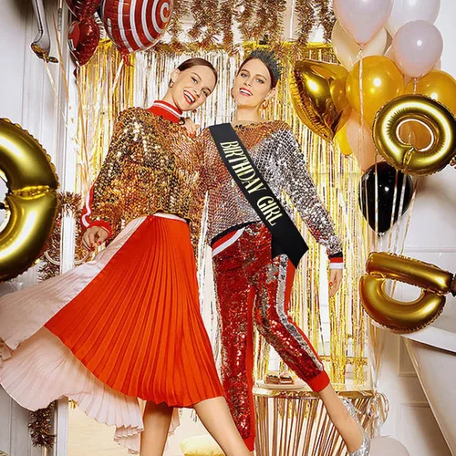 Vista 5 de VELSCRUN Coronas tiara de cumpleaños para mujeres y niñas, diadema de cristal para cumpleaños, niña, banda elegante, corona de princesa, decoración