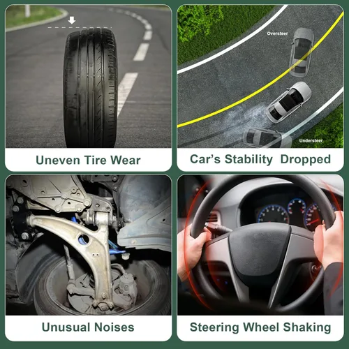 Vista 5 de MOSTPLUS Brazo de control delantero inferior con conjunto de rótula, kit de suspensión compatible con Chevrolet Cobalt 05-10 08-10 Chevy HHR