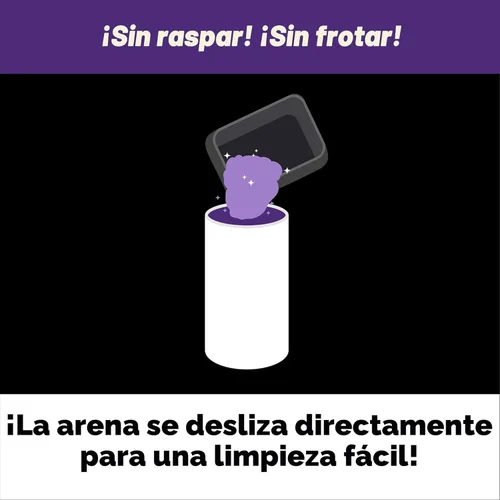 Vista 4 de Arm & Hammer Platinum Slide Easy Clean-Up Clumping Cat Litter - Litera para gatos de fácil limpieza, multigato, 37 libras