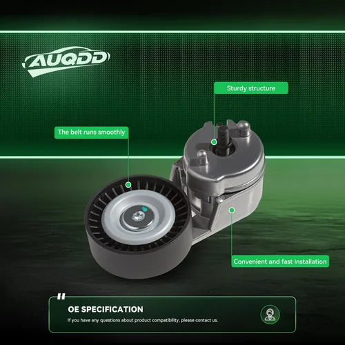 Vista 4 de AUQDD 38163 Tensor automático de correa y conjunto de polea (para 4.0L L6) apto para Jeep Grand Cherokee 1999 00 01 02 03 2004 /2000-2006 Wrangler TJ