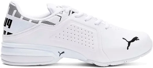 Vista 3 de PUMA Hombres Viz Runner Repeat Wide Running Sneakers Zapatos - Negro