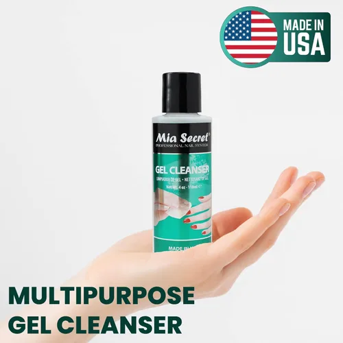 Vista 7 de Mia Secret - Gel Cleanser de varios tamaños UV Gelux y Gel Systems Cleanser (4 oz.)