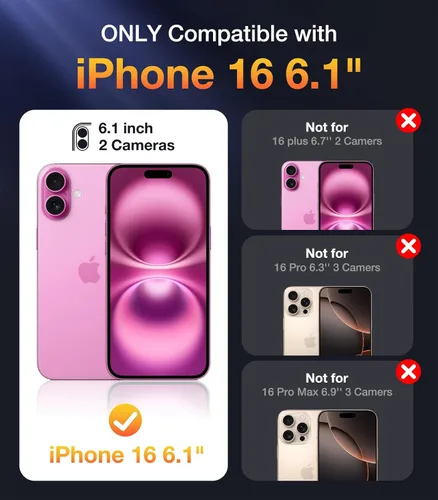 Vista 403 de DIACLARA - Funda transparente compatible con iPhone XR 6.1 pulgadas 2018