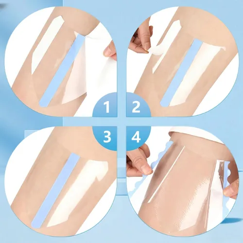 Vista 4 de 40 cintas de levantamiento de muslos, cinta corporal de alta calidad para mujeres, parches de elevación instantánea para piernas, cinta