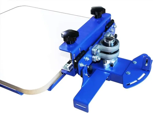 Vista 6 de TECHTONGDA Abrazadera giratoria de la bisagra de la impresión de la pantalla de la máquina de impresión manual de la camiseta