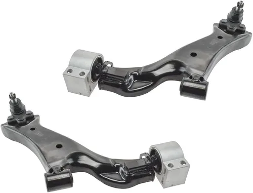 Vista 4 de TRQ Conjunto de Brazo de Control y Junta Esférica Delantero Inferior del Lado del Conductor y del Pasajero 2 Piezas Compatible con 2010-2017