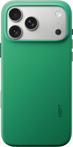 Vista 16 de MOFT Funda para iPhone 17, funda MOVAS a presión, compatible con MagSafe, piel vegana suave al tacto, diseño minimalista clásico, ligera, resistente