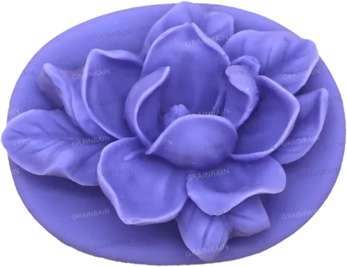 Vista 6 de Craft Art - Molde de silicona para jabón, moldes de silicona hechos a mano para hacer jabón (15002)