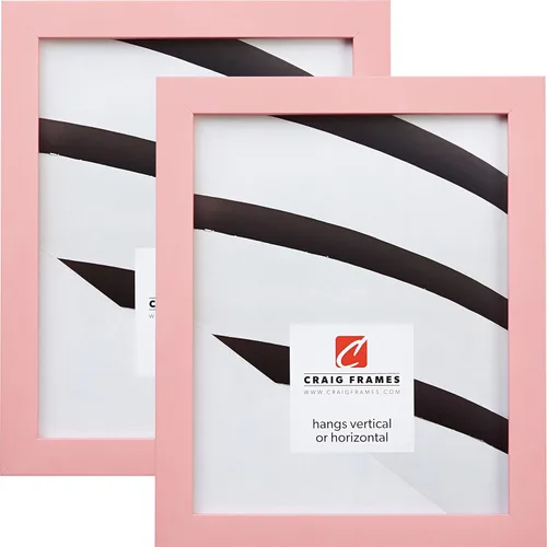 Vista 14 de Craig Frames Confetti - Marco de fotos de 4 x 6 pulgadas, color amarillo moderno, juego de 2