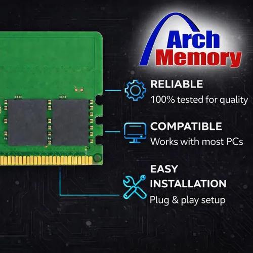 Vista 2 de Reemplazo D4ECSO-2666-16G de 16 GB para memoria DDR4 de 260 pines 2666 MHz (PC4-2666V) 2R ECC SODIMM para sistemas Synology NAS