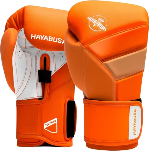 Vista 25 de Hayabusa T3 - Guantes de boxeo para hombre y mujer, protección de muñeca y nudillos, cierre de velcro doble X, soporte de muñeca con férulas