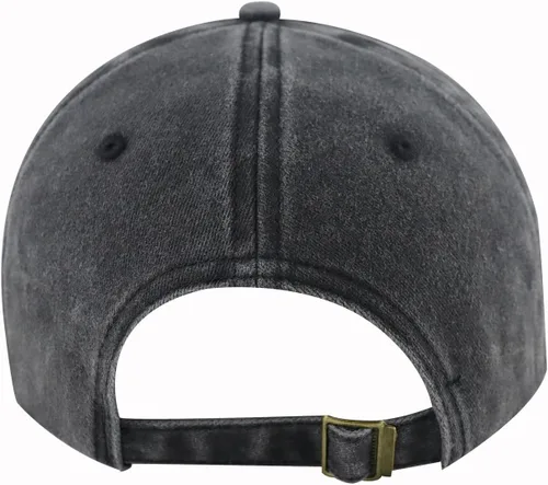 Vista 4 de World's Best Dad Hat para hombre, divertido gorro de béisbol de algodón ajustable bordado profesional