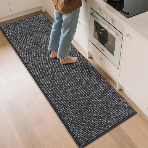 Vista 33 de BEQHAUSE Alfombras de cocina de 20 x 32 pulgadas, antideslizantes, para piso, súper absorbentes y resistentes a las manchas, lavables a máquina