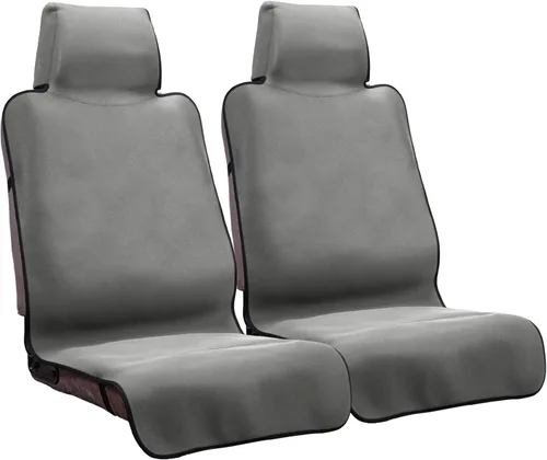 Vista 10 de Funda de asiento impermeable, protector de asiento de automóvil mejorado contra el sudor, perfecto para asiento universal antideslizante