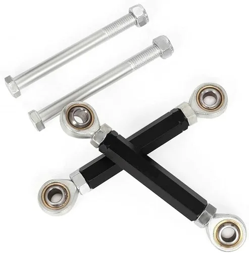 Vista 3 de MZS Kit de eslabones de bajada de suspensión trasera para motocicleta, accesorios ajustables compatibles con YZF R6 YZF-R6 2006-2020 / Z900 2017-2024